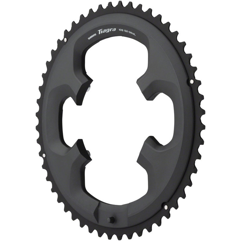 Shimano Tiagra FC-4700 Chainring – 52t 110 BCD Asymmetric Black