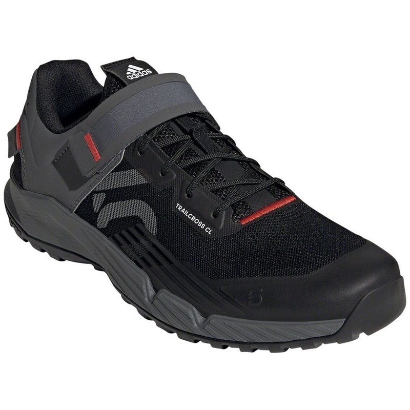 Five Ten Trailcross Mountain Clipless Shoes – Men’s Core BLK/Gray Three/Red 13