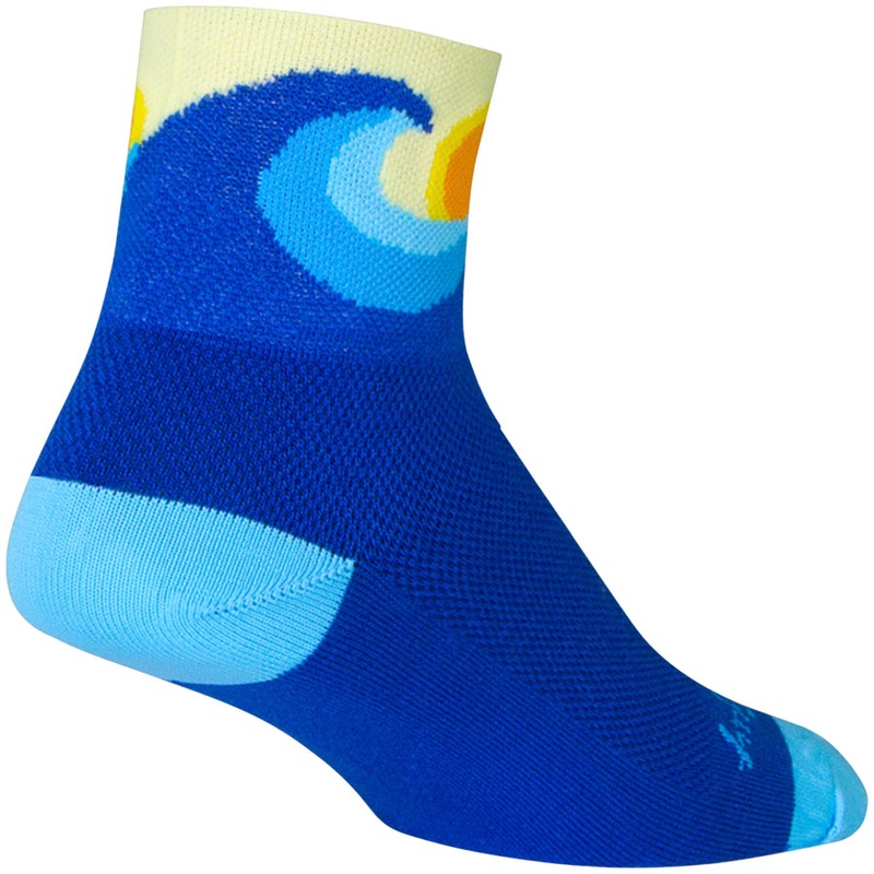 SockGuy Classic Swell Socks – 3 Blue Small/Medium
