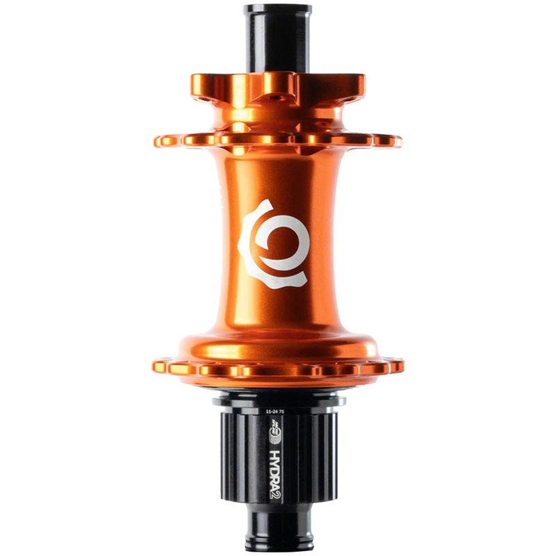 Industry Nine Hydra 2 Classic Rear Hub – 12 x 148mm 6-Bolt Micro Spline Orange 32H