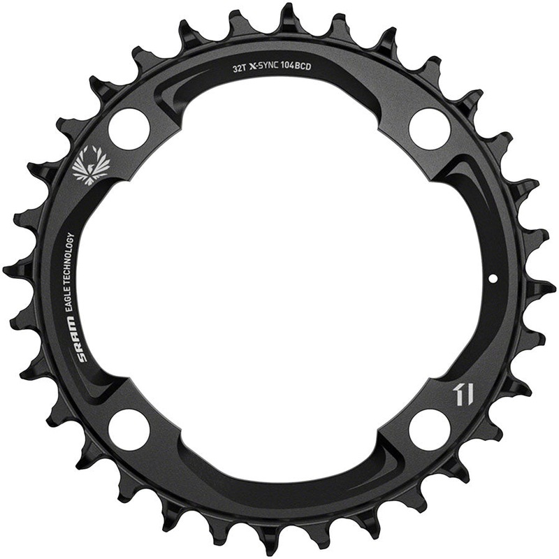 SRAM X-Sync 2 Eagle Chainring – 32t 104mm BCD 12-Speed Aluminum BLK Mahle