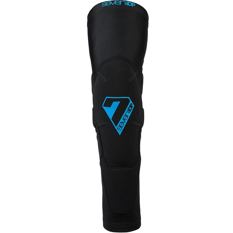 7iDP Transition Long Knee/Shin Guard Black S Pair