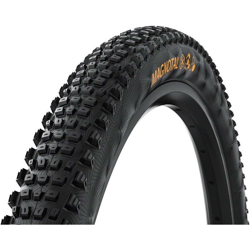 Continental Magnotal Tire – 29 x 2.40 Tubeless Folding BLK Soft Trail Casing E25
