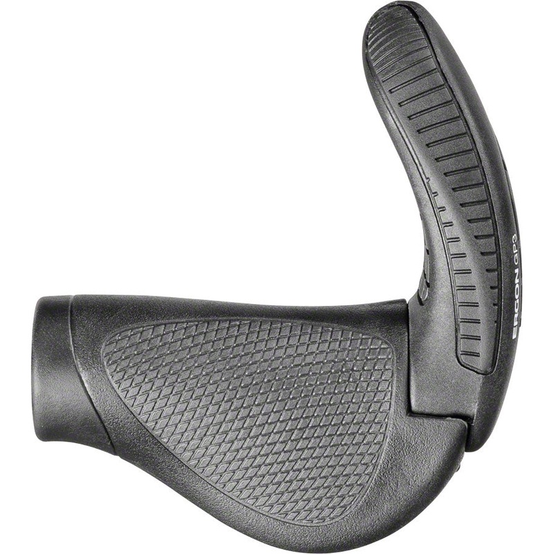 Ergon GP3 Grips – Lock-On Twistshift Large Black/Gray