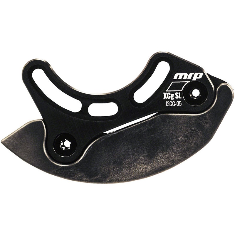 MRP XCg SL 2-Bolt Bash Guard- 32t ISCG-05 Aluminum Backplate Black