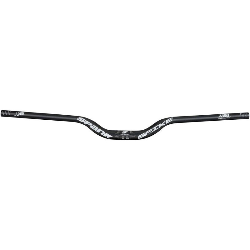 Spank Spike 800 Race Handlebar – 31.8mm Clamp 800mm 50mm Rise Black/Gray