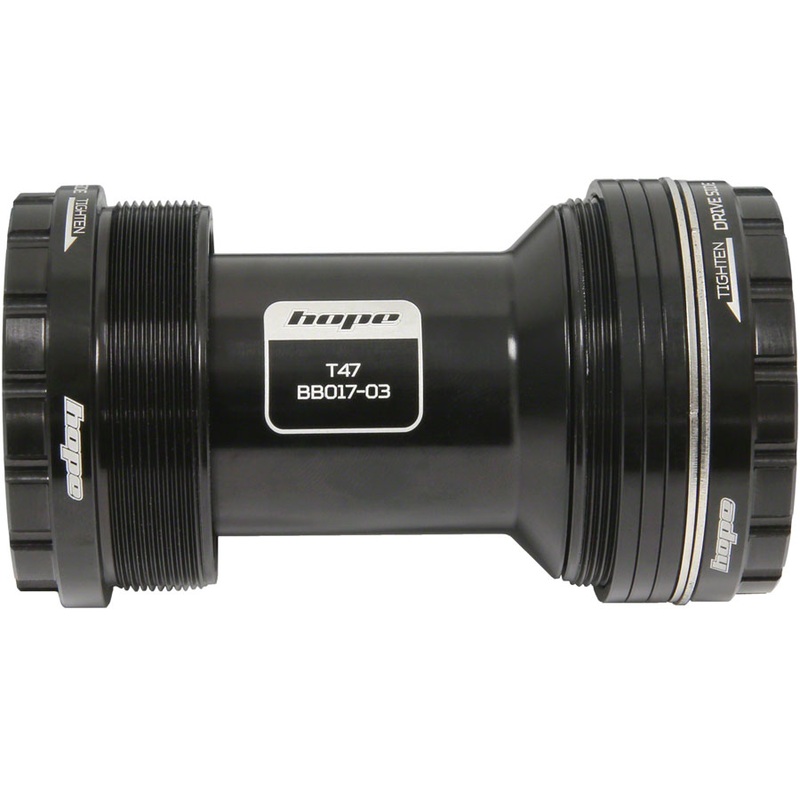 Hope T47 Bottom Bracket Bottom Bracket – 68/73mm For 30mm Spindle Stainless BLK