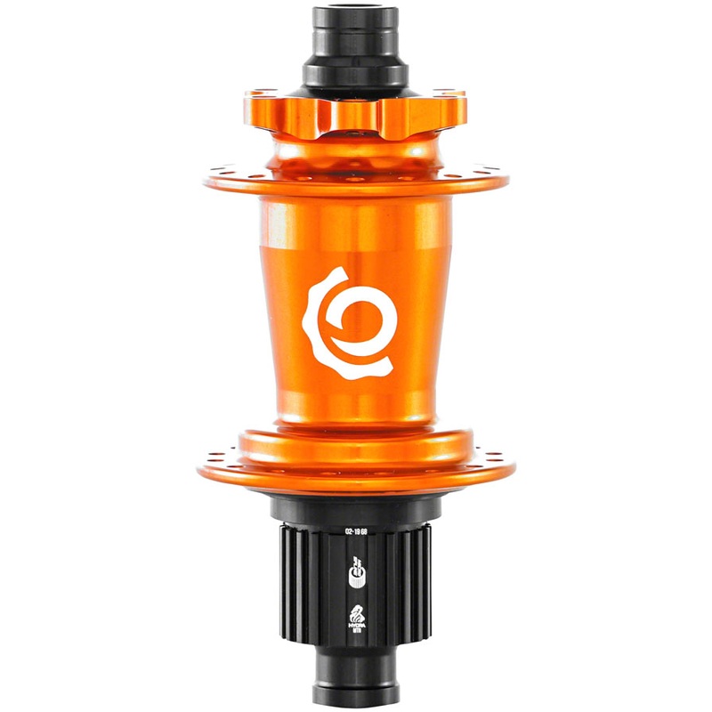 Industry Nine Hydra Classic Rear Hub – 12 x 148mm 6-Bolt Micro Spline Orange 32H