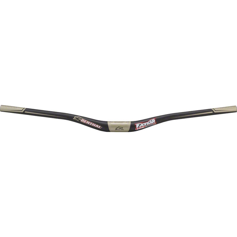 Renthal FatBar Lite Carbon 35 Handlebar – Carbon 30mm 760mm 35mm Black V2