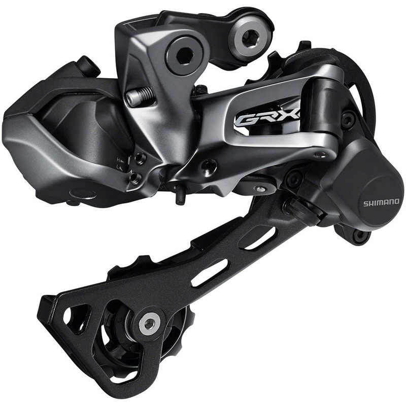 Shimano GRX RD-RX817 Rear Derailleur – 11-Speed Long Cage BLK With Clutch Di2 For 1x