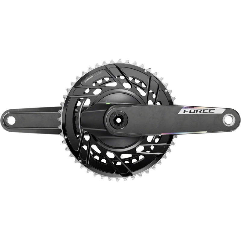 SRAM Force AXS Power Meter Crankset – 170mm 12-Speed 50/37t Thread Mount 8-Bolt PM Spider DUB Spindle Carbon E1