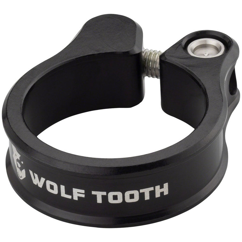 Wolf Tooth Seatpost Clamp – 29.8mm Bolt-On Black