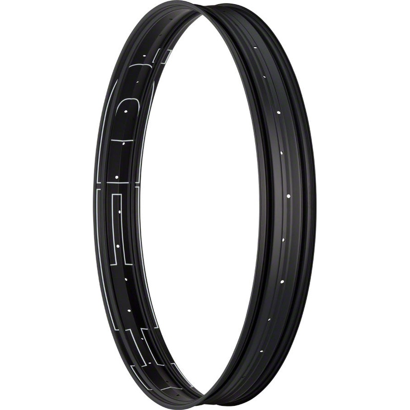 HED B.A.D Big Aluminum Deal Rim – 26 Fat Disc Black 32H Clincher