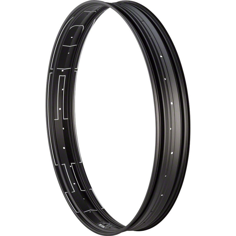 HED B.A.D Big Aluminum Deal Rim – 27.5 Disc Black 32H Clincher