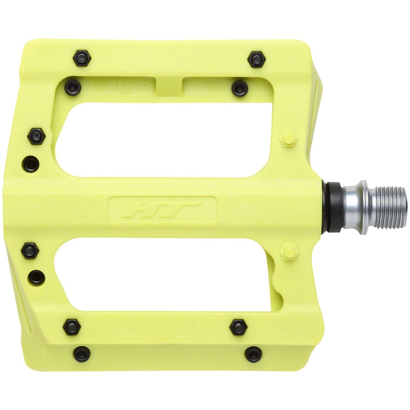 HT Components PA12A Pedals – Platform Composite 9/16 Neon Green