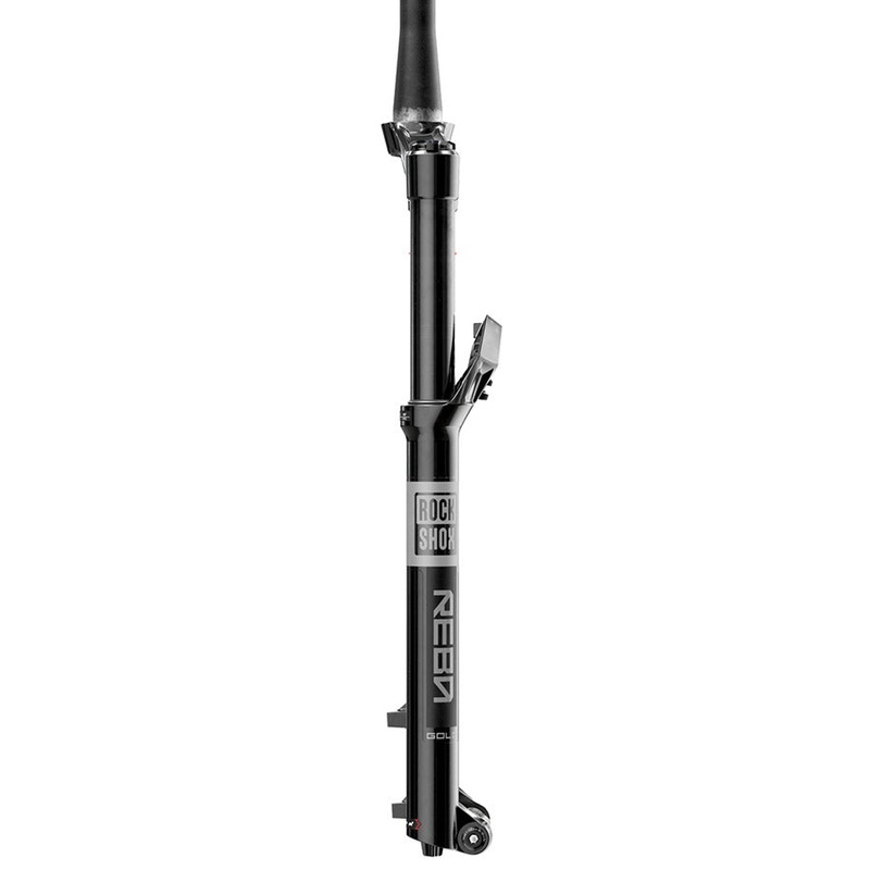 RockShox Reba Gold 3P Crown B1 Suspension Fork 27.5” DebonAir 100mm 1-1/8”-1.5” 15x110mm TA Rake: 44mm Black