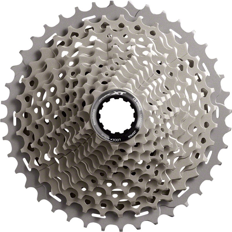 Shimano Deore XT CS-M8000 Cassette – 11 Speed 11-40t Gray