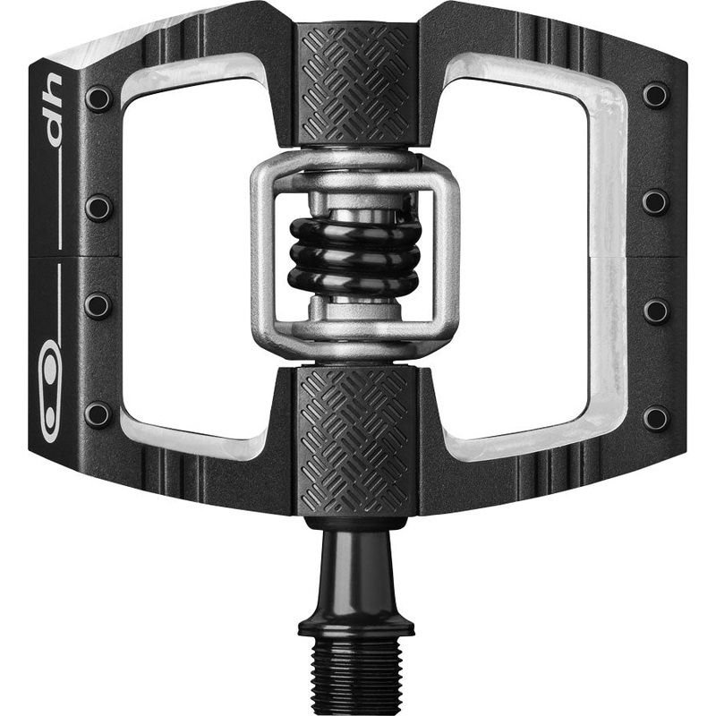 Crankbrothers Mallet DH Pedals – Dual Sided Clipless Platform Aluminum 9/16 BLK