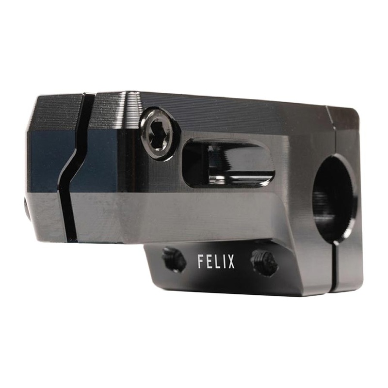 Eclat Felix Front Stem Diameter: 22.2mm Length: 48mm Steerer: 1-1/8” Black