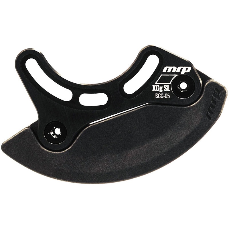 MRP XCg SL 2-Bolt Bash Guard- 36t ISCG-05 Aluminum Backplate Black