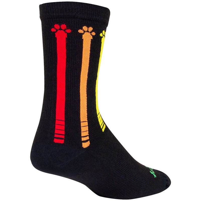 SockGuy Pawsitive Crew Socks – 6 Large/X-Large