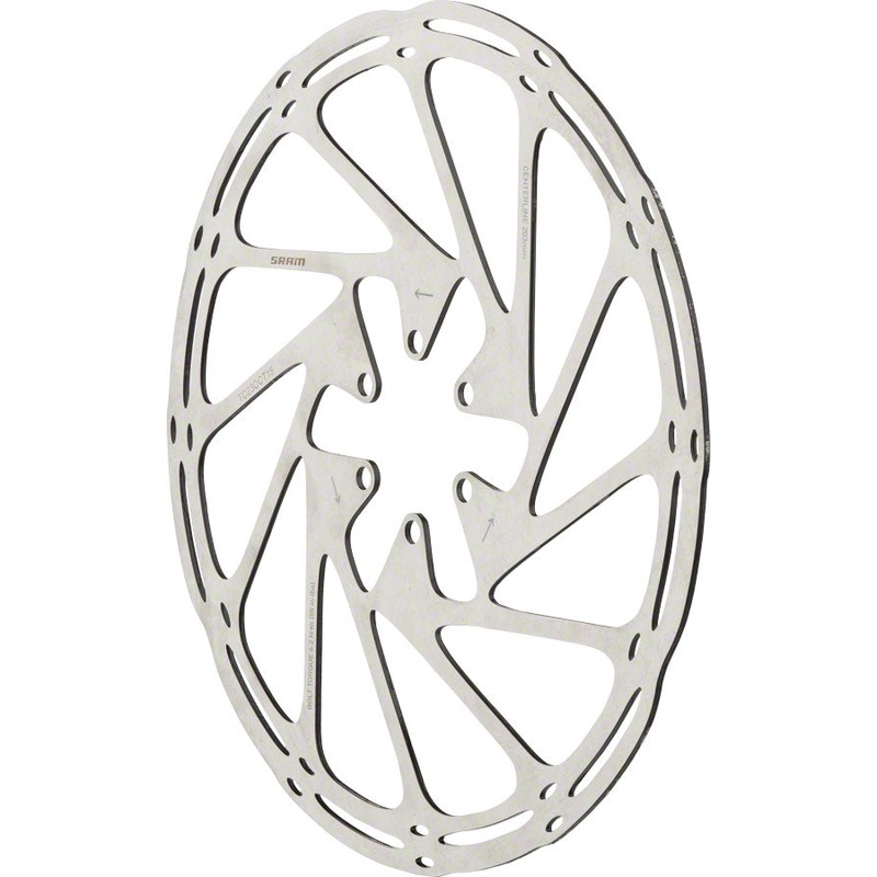 SRAM CenterLine Disc Brake Rotor – 203mm 6-Bolt 1.85mm