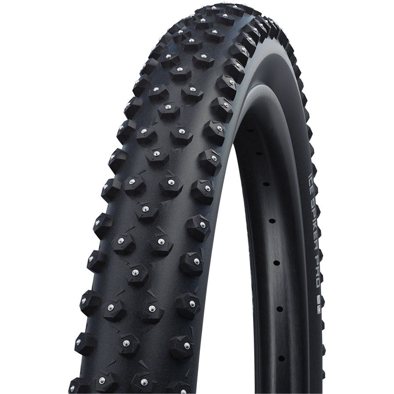 Schwalbe Ice Spiker Pro Tire – 27.5 x 2.25 Clincher Wire BLK Performance Line