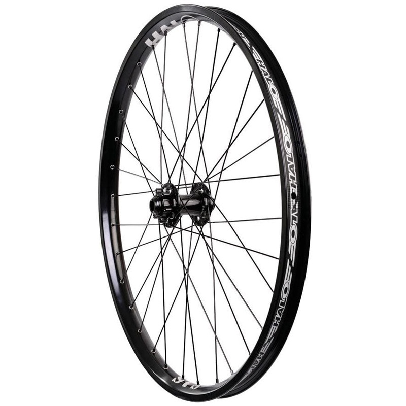 Halo SAS/MT 26 Disc Front Wheel 32h Black