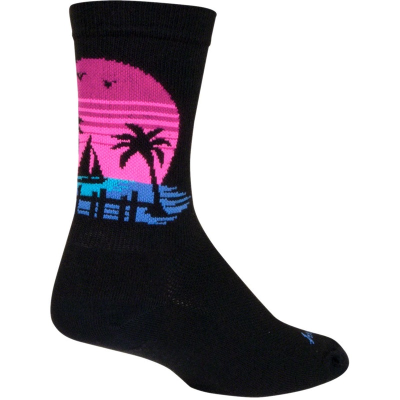 SockGuy Sunset Crew Sock – 6 Small/Medium