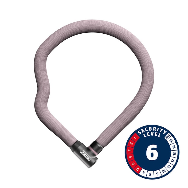 Abus Goose 4204K Chain Lock Key 4mm 110cm 3.6′ Rosemauve