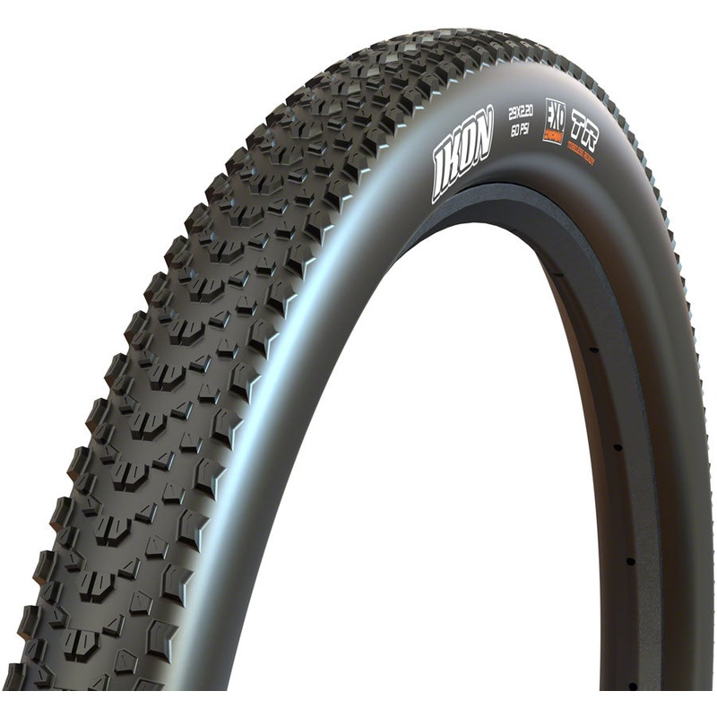 Maxxis Ikon Tire – 29 x 2.4 Tubeless Folding Black MaxxSpeed EXO