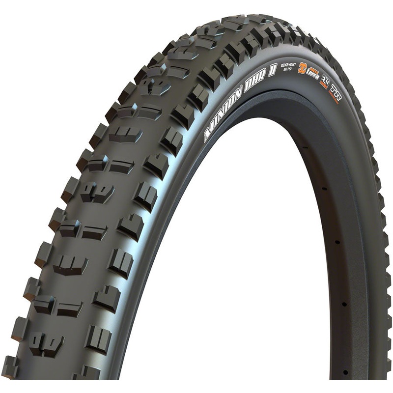 Maxxis Minion DHR II Tire – 29 x 2.5 Tubeless Folding Black 3C MaxxGrip DH