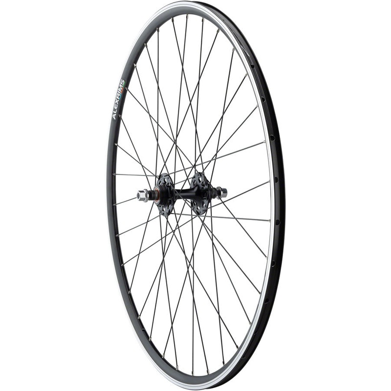 Quality Wheels Value Double Wall Series Track Rear Wheel – 700 10 x 1 x 120mm Rim Brake Fixed/Freewheel BLK Clincher 32H