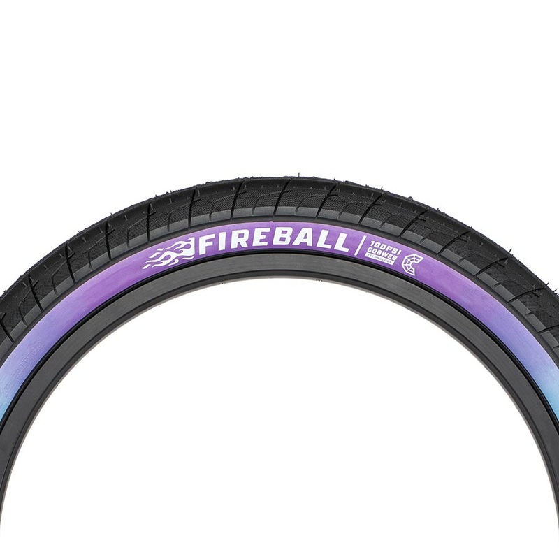 Eclat Fireball 20”x2.40 Wire Clincher Anti-Puncture Layer 60TPI Multicolor