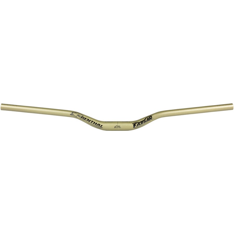 Renthal FatBar Lite Handlebar – Aluminum 40mm 760mm 31.8mm Gold V3