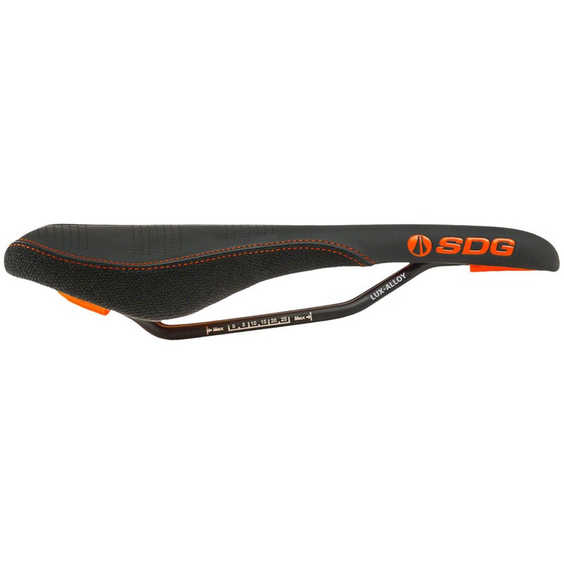 SDG Radar Saddle – Lux-Alloy Black/Orange