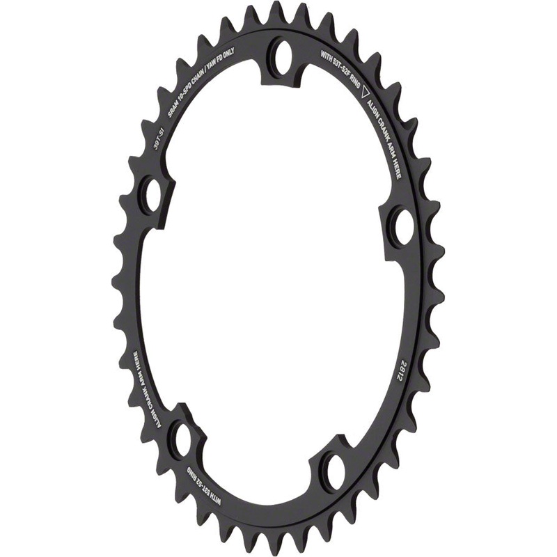 SRAM Red Yaw 39T 10-Speed Hidden Bolt Chainring Use with 53T