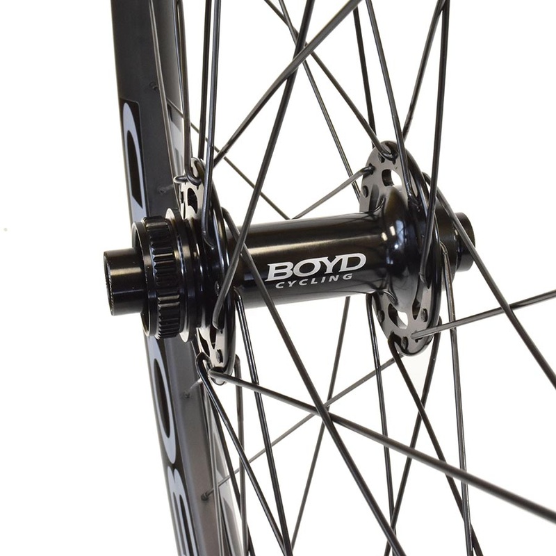 Boyd Cycling Prologue Stumphouse Wheel Front 27.5” / 584 Holes: 32 15mm TA 110mm Disc
