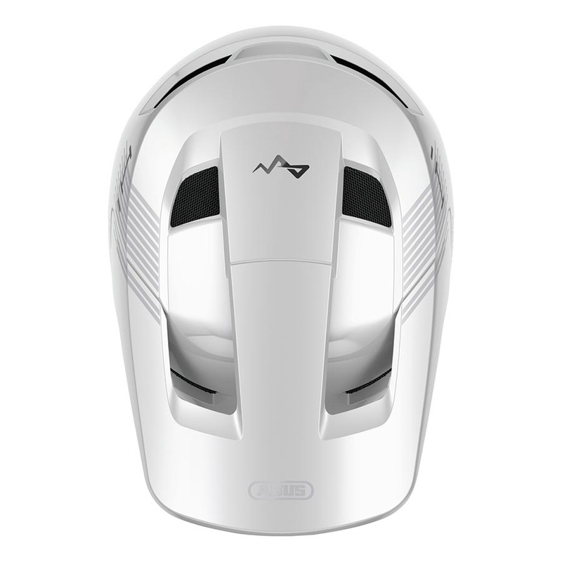 Abus HiDrop Full Face Helmet M 57 – 58cm Shiny White