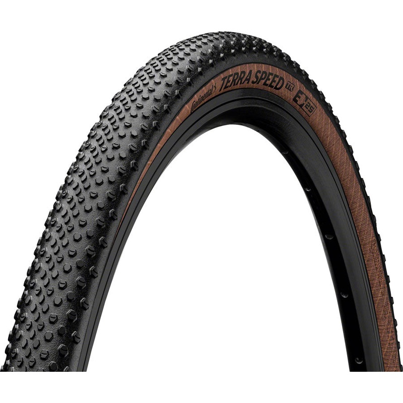 Continental Terra Speed Tire – 700 x 40 Tubeless Folding BLK/Transparent BLKChili ProTection E25