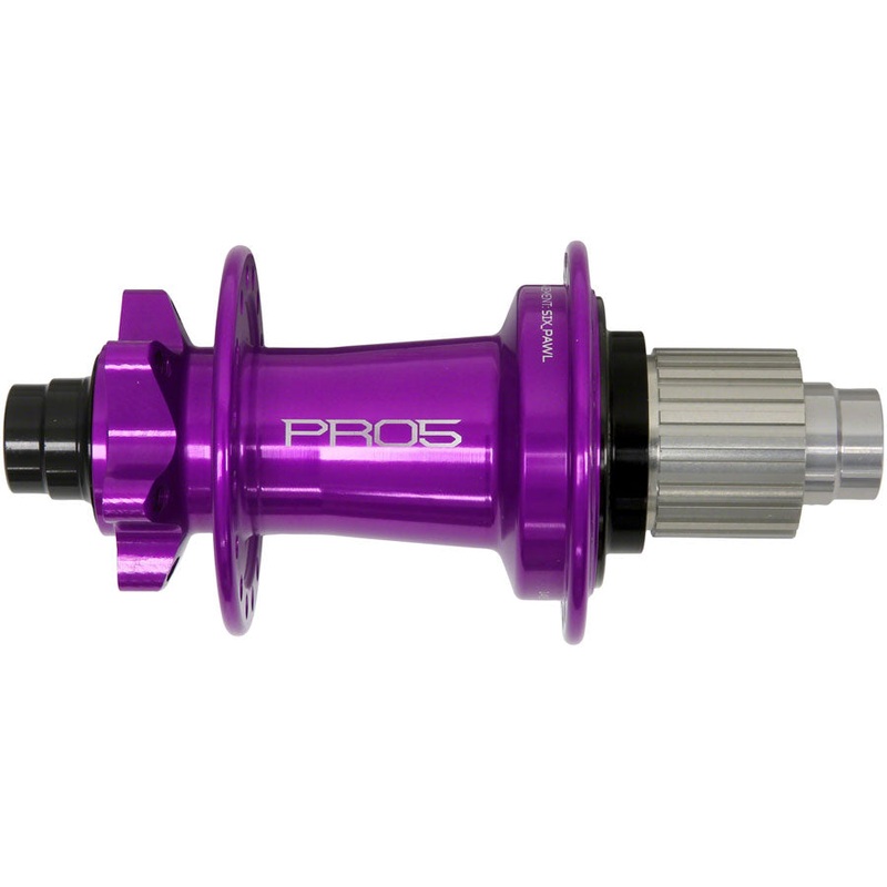 Hope Pro 5 Rear Hub – 12 x 148mm 6-Bolt Micro Spline Purple 28H