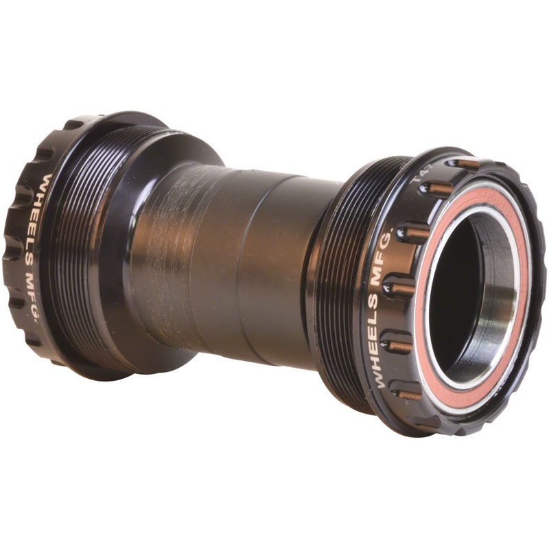 Wheels Manufacturing T47 Outboard Bottom Bracket Angular Contact Bearings 30mm Spindles Fits B.B. shells 68mm to 100mm