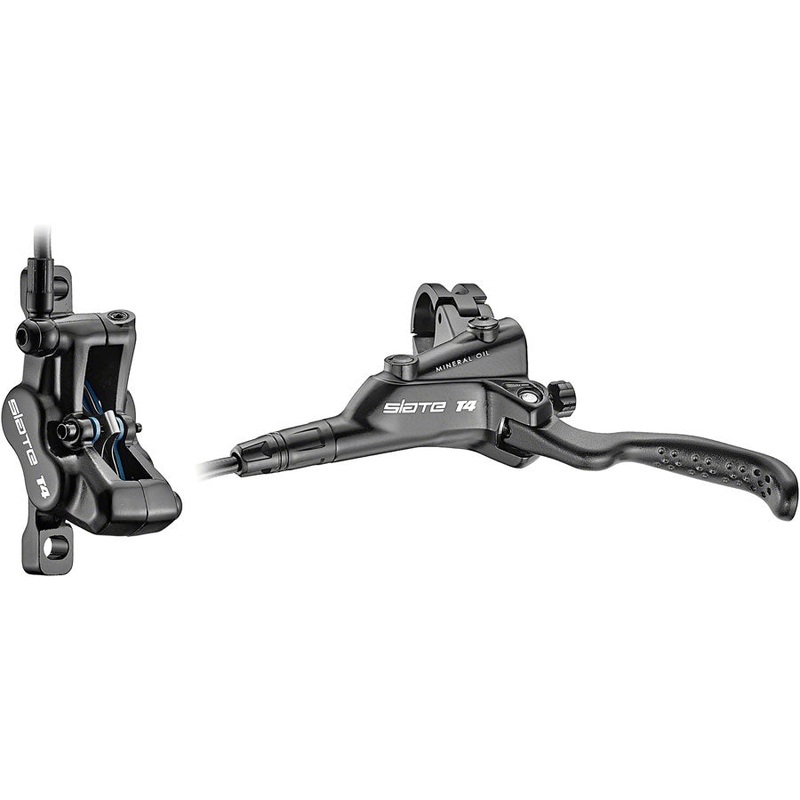 TRP Slate T4 Disc Brake and Lever – Rear Hydraulic Post Mount Black