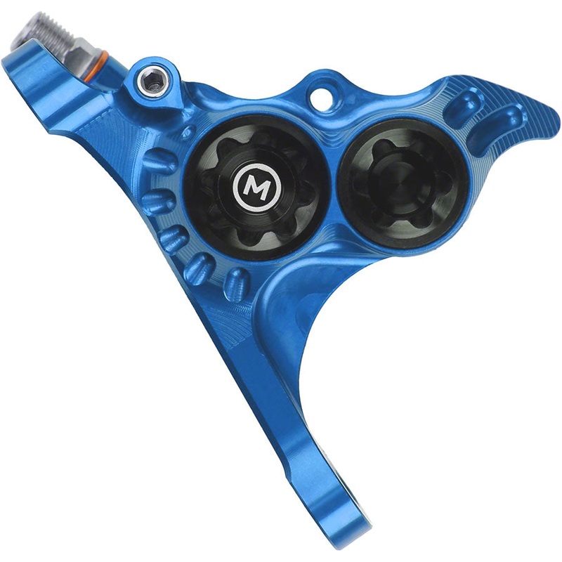 Hope RX4+ Disc Brake Caliper – Front Flat Mount Direct +20mm Mineral Oil Type Blue
