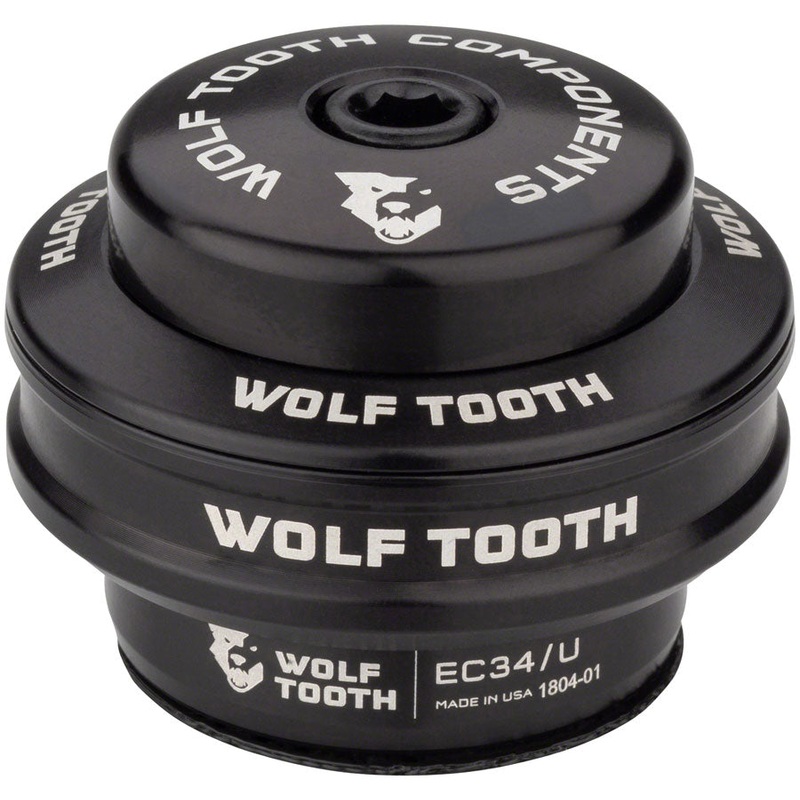 Wolf Tooth Performance Headset – EC34/28.6 Upper 16mm Stack Black