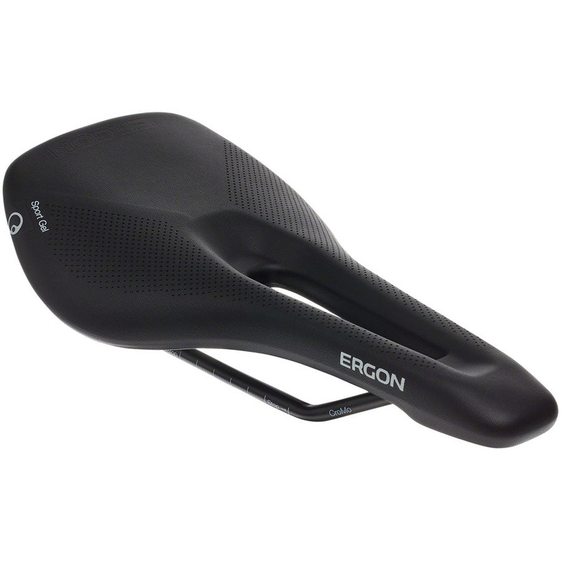 Ergon SR Sport Gel Saddle – Chromoly Black Women’s Small/Medium