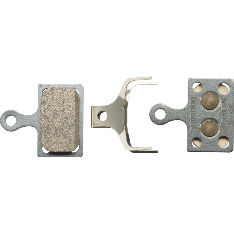 Shimano K04Ti-MX Disc Brake Pads Spring – Metal Compound Titanium Back Plate One Pair