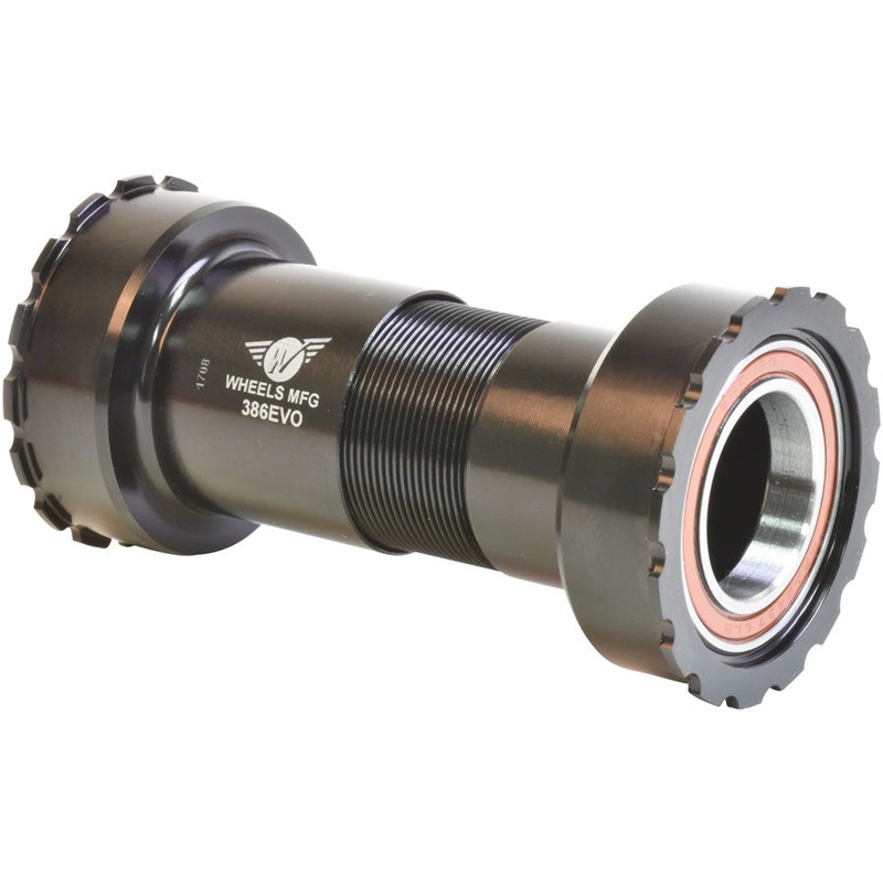 Wheels Manufacturing 386 EVO Bottom Bracket Angular Contact Bearings 24mm Shimano Spindles