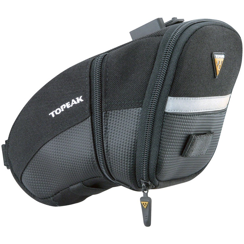 Topeak Aero Wedge Seat Bag – QuickClick Large Black