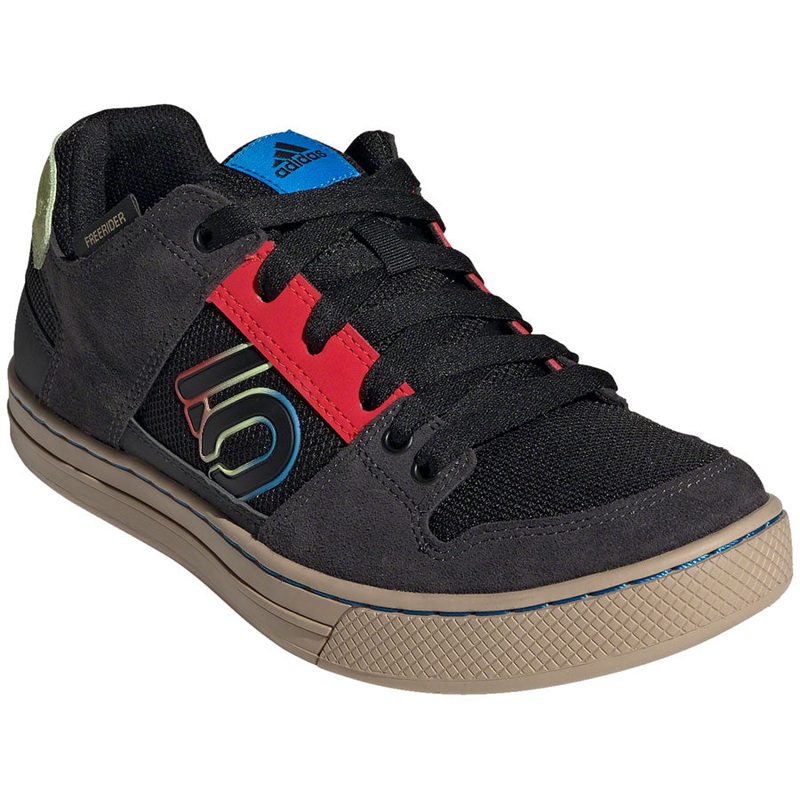 Five Ten Freerider Flat Shoes – Men’s Core Black/Carbon/Pulse Lime 8